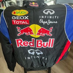 Black Red Bull Racing Jacket